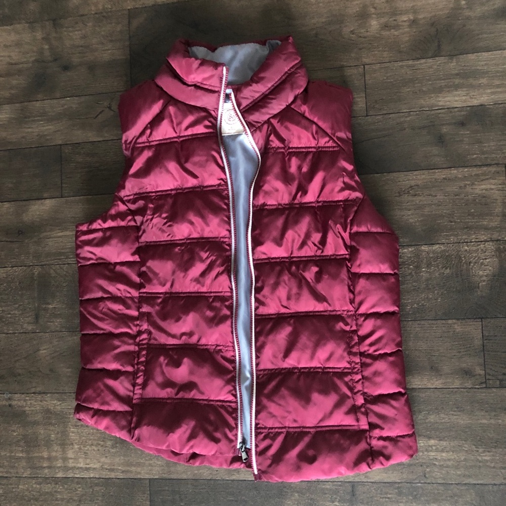 Puffer vest.
